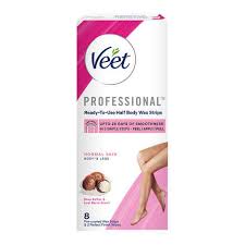 VEET  8 PRE COZATED WAX STRIPS